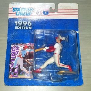 1996 Will Clark MLB Texas Rangers Starting Lineup